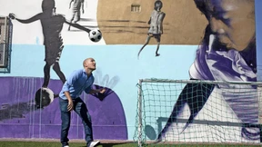 Der Starthelfer vom Fußballplatz