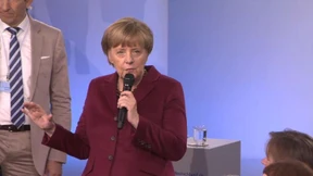 Merkel diskutiert in Nürnberg mit Bürgern