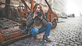 Sie fasste Krieg und Terror in stille Bilder