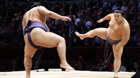 Sumoringer aus Japan für Turnier in britischer Hauptstadt