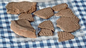 Begraben in der Vorratsgrube