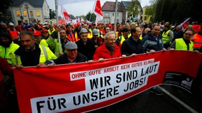 20.000 Arbeiter demonstrieren für ihre Kohle-Jobs