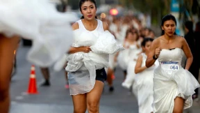 Verrückter Wettlauf der Bräute