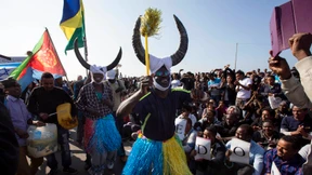 Flüchtlinge protestieren in Tel Aviv