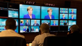 Schulz punktet, Merkel gewinnt