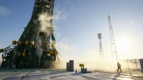 Drei neue Raumfahrer starten zur ISS