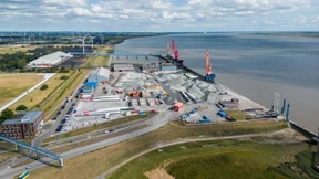 Bau der LNG-Anbindung in Brunsbüttel gestartet