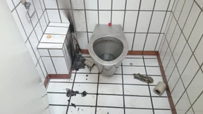 Die Blauröcke und die brennende Toilettenbürste