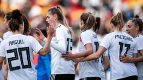 Deutsche Fußball-Frauen spielen Israel schwindelig