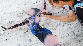 Wandmalerei für schwarze Volleyballerin geschändet