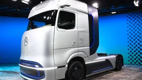 Der Lastwagen von morgen ist kaum zu hören