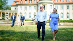 SPD-Bundesminister beraten in der Villa Borsig