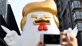 Der Trump-Gockel ist der neue Hit in China