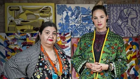 Zwei Frauen, ein Look