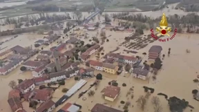 Zwei Vermisste nach schweren Unwettern