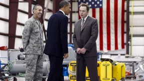 Der Mann mit der Rakete