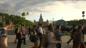Studenten protestieren gegen Fanzone auf Campus