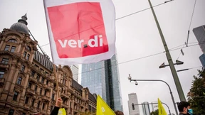 Warnstreiks in Wiesbaden und Frankfurt