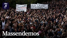 Proteste gegen griechische Regierung