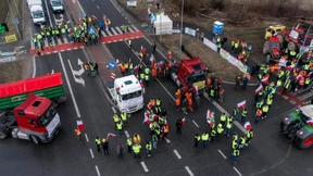 Polnische Bauern blockieren Grenze zur Ukraine