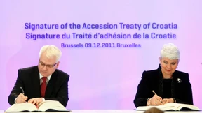 Kroatien unterzeichnet Beitrittsvertrag