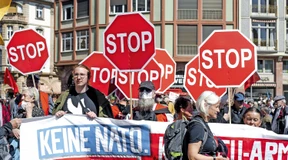 Ostermärsche gegen Krieg und Rüstung