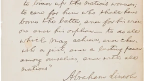 Lincoln-Manuskript für 2,2 Millionen Dollar versteigert