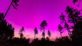 Polarlichter über Hessen zu sehen