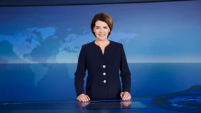 Susanne Daubner geht auf Sendung – und pudert sich noch das Gesicht