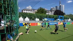 Frankfurter Grundschulen spielen Fußballmeister aus