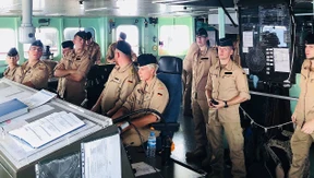 Wie eine deutsche Fregatte das Flüchtlingsabkommen überwacht