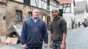 Ein Dachdecker, der Mut macht