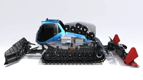 Schneewalzer mit Wasserstoff