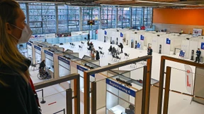 Menschenleere Impfstraßen 