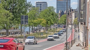 So soll der gesperrte Mainkai umfahren werden