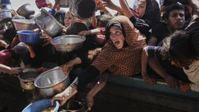 Hilfsgüter für Gaza können vor Ort nicht verteilt werden