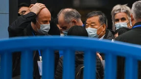 WHO Experten-Team besucht Markt in Wuhan