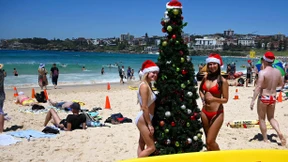 Bescherung bei knapp 30 Grad