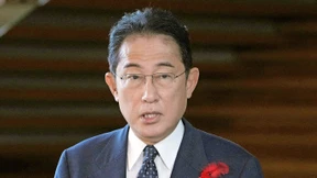 Dunkle Wolken über Japans Ministerpräsident Kishida