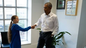 Fist Bump mit Barack Obama