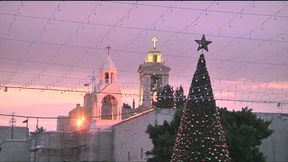 Weihnachts-Touristen strömen nach Bethlehem 