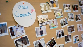 Statt Villa ein kleines dunkles Büro