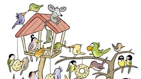 Körner und Rosinen satt