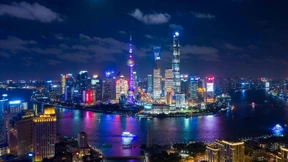 Quantencodes spuken über den Dächern von Schanghai