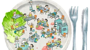 Patchwork auf dem Teller