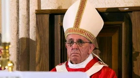 Feuer in deutscher Klosterkirche