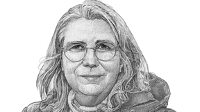 Leonore Poth hält die Stadt in lebendig-filigranen Zeichnungen fest