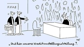 Die Änderung von Krediten mit Festzins ist schwierig