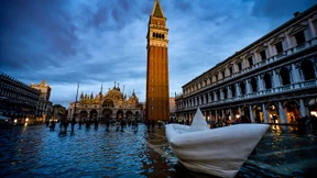Wieder Überflutung in Venedig