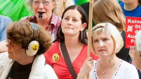 Wald anstelle der neuen Landebahn